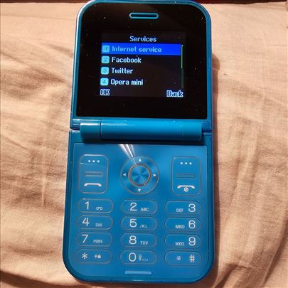 Telefon Z flip F15 Mini - telefon - 2 kartice