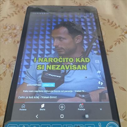 Alcatel 3t8 tablet sa sim+ Panasonic fixni gratis