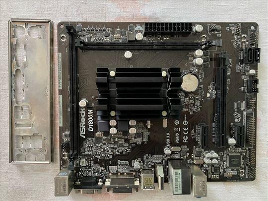 ASRock D1800M, Celeron dual core 2x.2.41GHz, DDR3