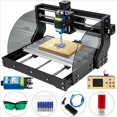 CNC mašina laserski graver 300 x 180 x 45 mm PRO