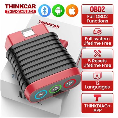 Novo - Thinkcar BD6 Bluetooth OBD2 Auto Dijagnosti