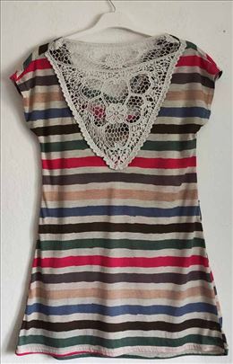 Sweet haljina tunika sa čipkom vel. M/L