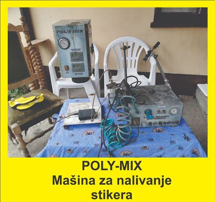 Poly - Mix mašina za nalivanje stikera