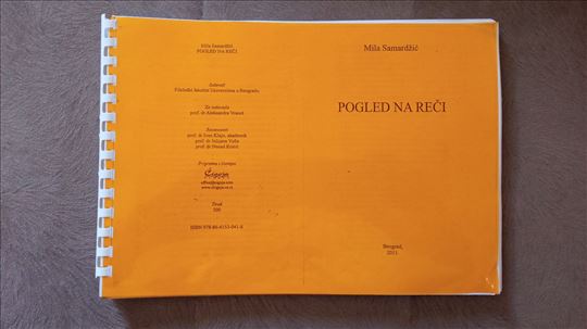 Pogled na reči  Italijanski