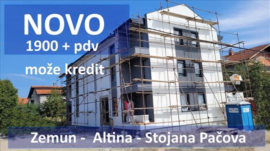 Novogradnja Zemun - Altina, kredit, cena sa pdv