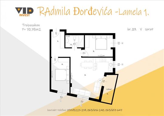 Stanovi u novogradnji na idealnoj porodičnoj lokac