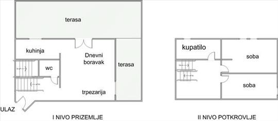 Bečmen,pravosnažna građevinska dozvola,terasa 46m2