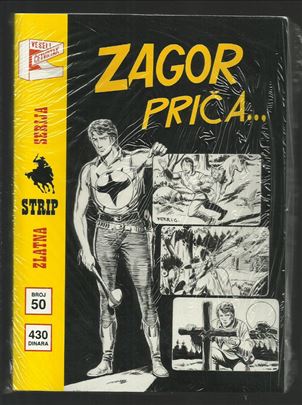 Zagor VČ ZS 50(f) Zagor priča... (celofan)