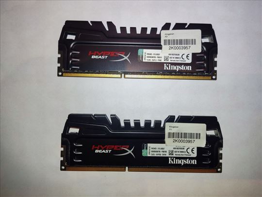 kingston, DDR3, 2 x 4 GB, 1866