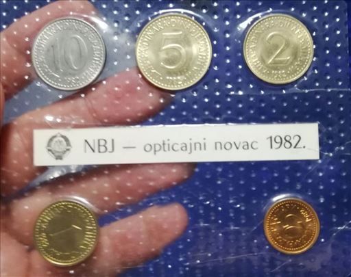 NBJ opticajni novac 1982 - Sniženo!
