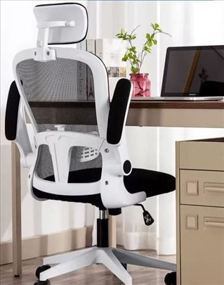 Office ergonomska stolica White