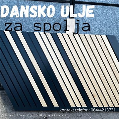 Dansko ulje marke Brand’s za spolja