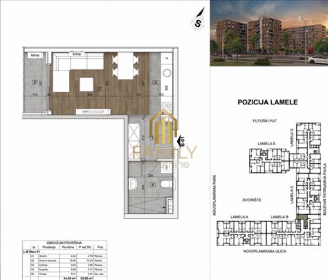 Garsonjera 33m² na prodaju – idealna za moderan ži