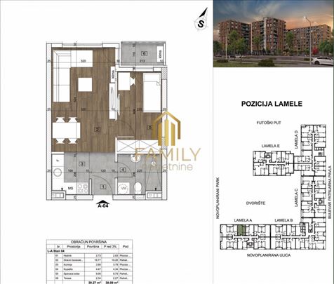 Jednoiposoban stan 38m² – savršena prilika za kupo