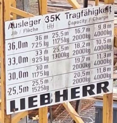 Liebherr 35K 1991. godište