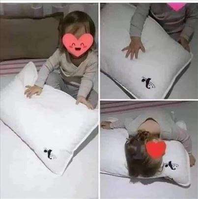 Antialergiski Panda jastuk za bebe i decu
