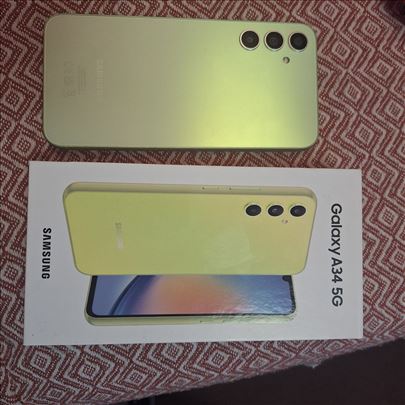 Samsung Galaxy A34 5G, jedva korišćen