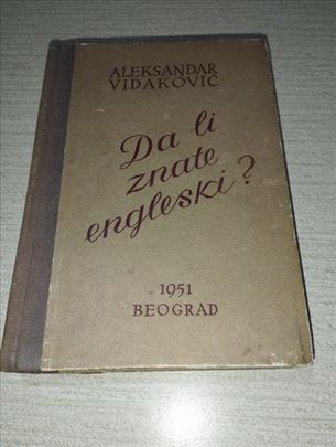 Da li znate engleski - Aleksandar Vidakovic