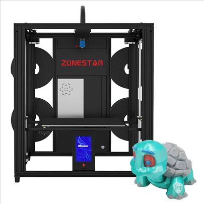 Zonestar Z9V5MK6 4 ekstrudera 3D štampač