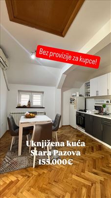 Kuća u Staroj Pazovi 850m od centra