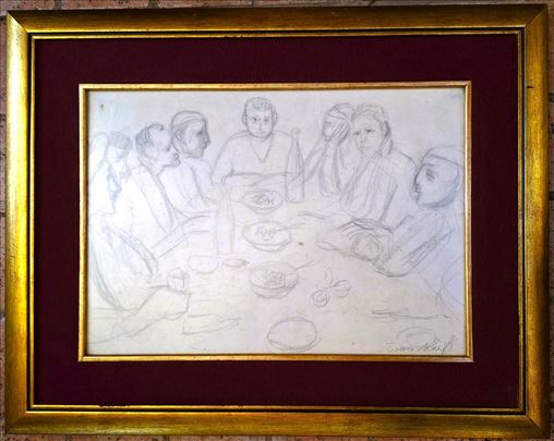 Akcija! "Ljudi za stolom" Bože Ilića