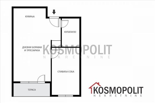 Beograd, Cvetanova ćuprija, Stan, 2.0, 48m2