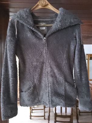 Plišana duks jakna sa kapuljačom