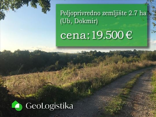 Poljoprivredno zemljište 2.7ha