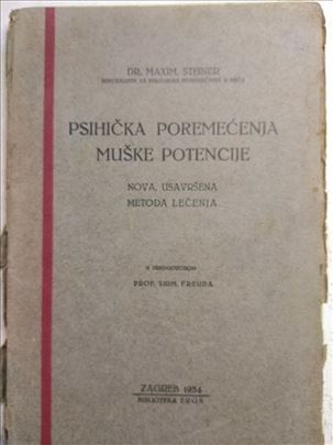 Antikvarna knjiga:Psihicka poremecenja muske poten