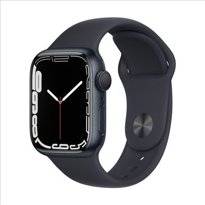 Apple Watch S7 GPS 41mm Aluminium midnight black S