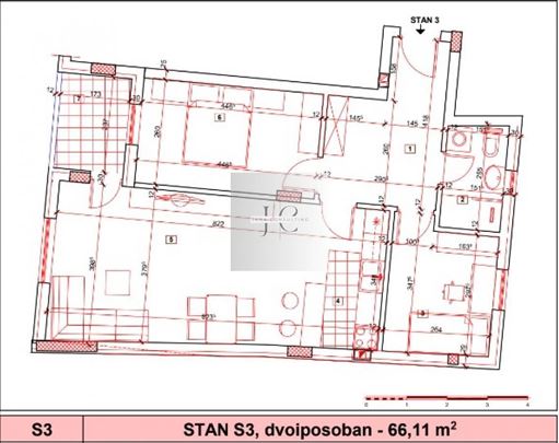 Savremeni dvoiposoban stan u izgradnji na Petrovar