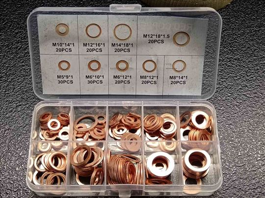 Set bakarnih podloski 200 kom  