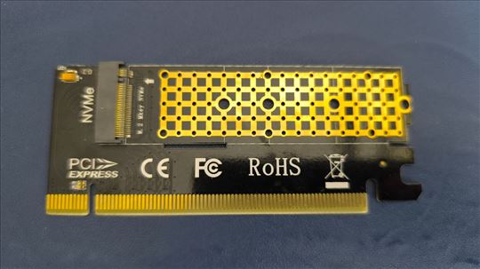 PCIE NVME Adapter M.2 X16