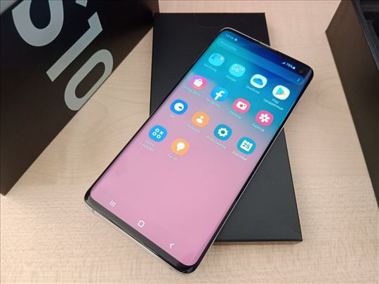 Samsung S10 duos, 8/128GB, white, kao nov