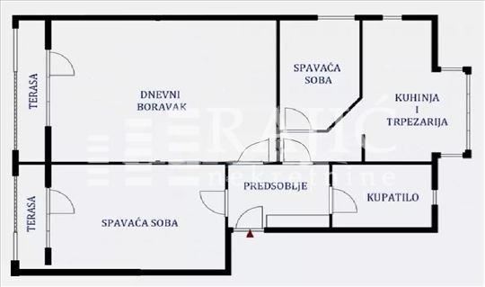 Odlična ponuda-Vojvode Stepe,75m2,2.5 #4116