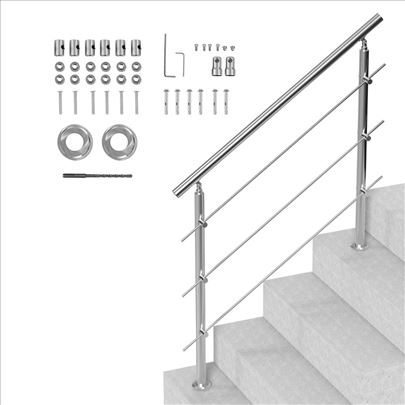 Rukohvat 3 poprečne šipke 1200x104x1060mm