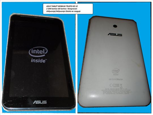 ASUS tablet/Mobilni-Slusalice