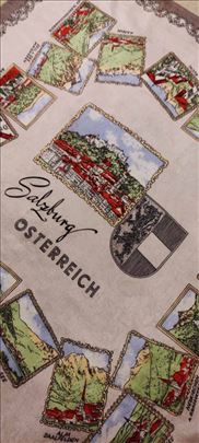 Vintage svilena original marama Maho Tuch