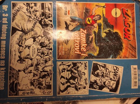 Strip Zagor Teror u muzeju 