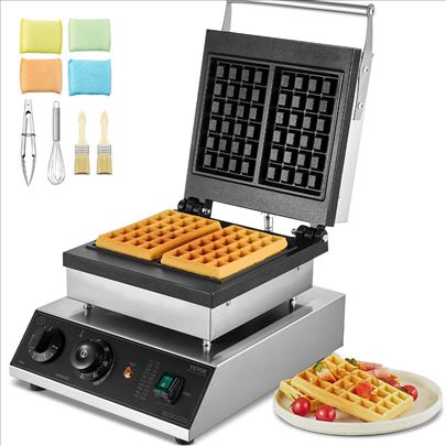 Masina za waffle waffel wafle hot dog 2 kom 2000W