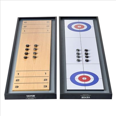 Shuffleboard i Curling 2-u-1 sto za igre