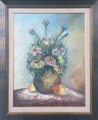 Cveće i Voće - Biljana Majstorović - Ulje na karto
