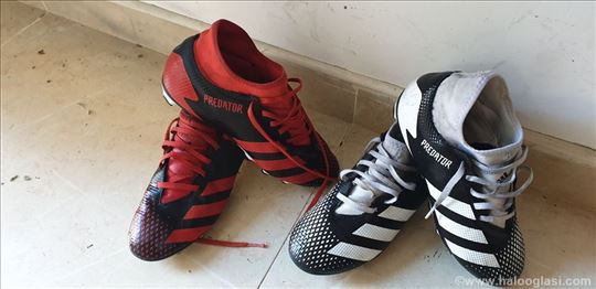 Kopacke Adidas Predator bele br.38 i crvene br.39