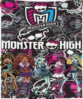 Novo Monster High ćebe 130x150cm