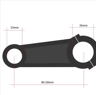 Klipnjača Honda G150 Mio Standard F400 fi 26 mm