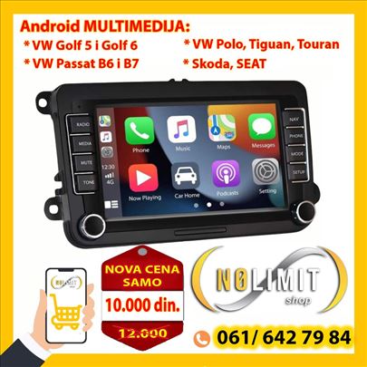 Android Multimedija + Navigacija + Rikverc Kamera 