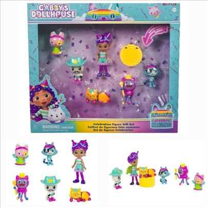 Novi Gabbys Follhouse Celebration set figura- novo