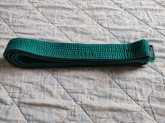 Zeleni pojas za karate 300cm
