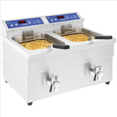 Royal Catering Indukciona friteza 2x10l 