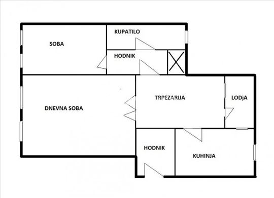 Funkcionalan, okružen zelenilom ID#130845